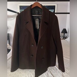 Brand New JCrew Dock Icon Peacoat with Primaloft XL Espresso